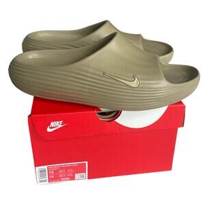Nike ReactX Rejuven8 Slide Mens Size 13 Khaki Brown HV4479-200